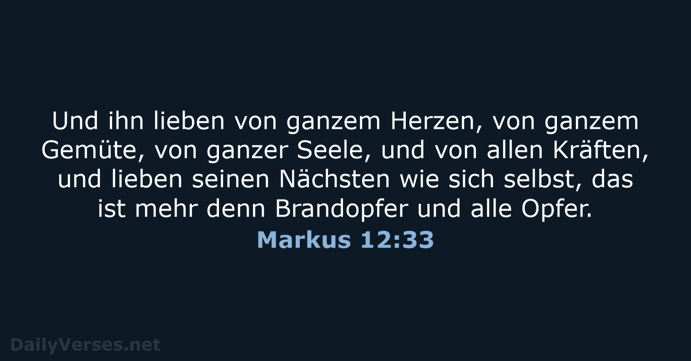Markus 12:33 - LU12