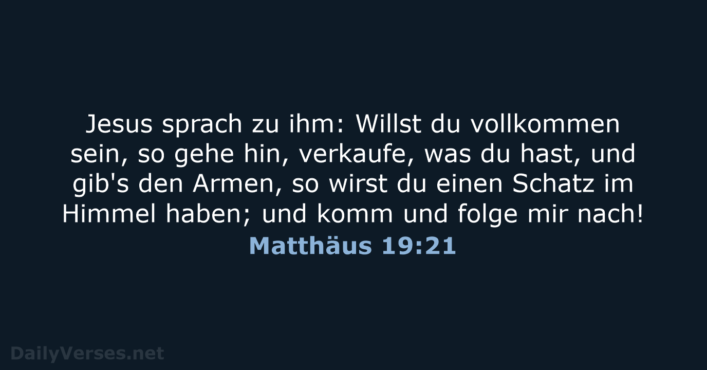 Matthäus 19:21 - LU12