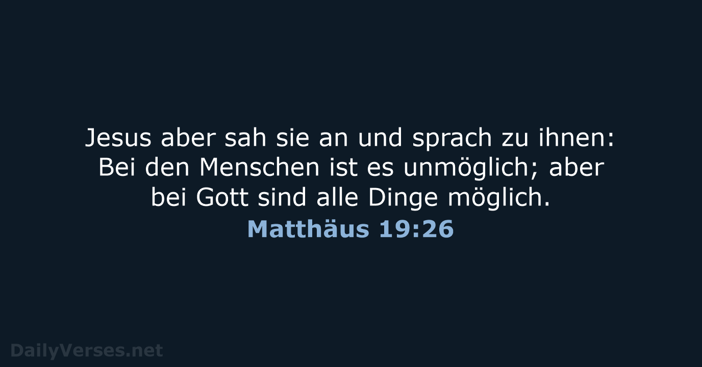 Matthäus 19:26 - LU12