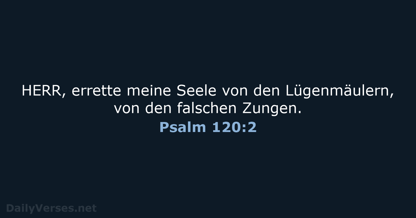 Psalm 120:2 - LU12