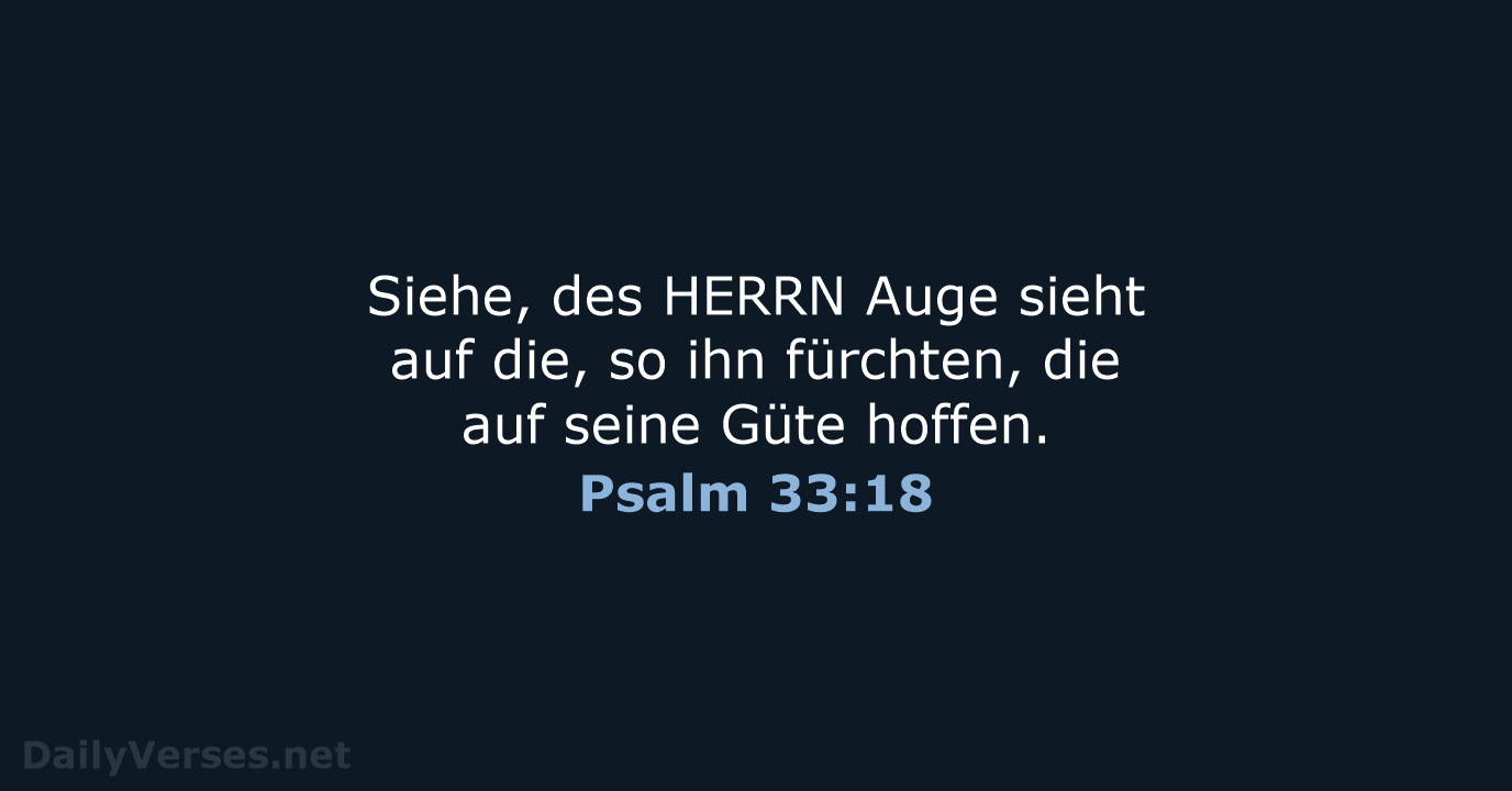 Psalm 33:18 - LU12