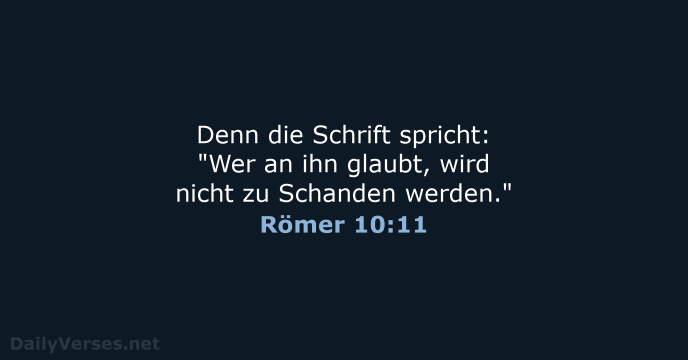 Römer 10:11 - LU12