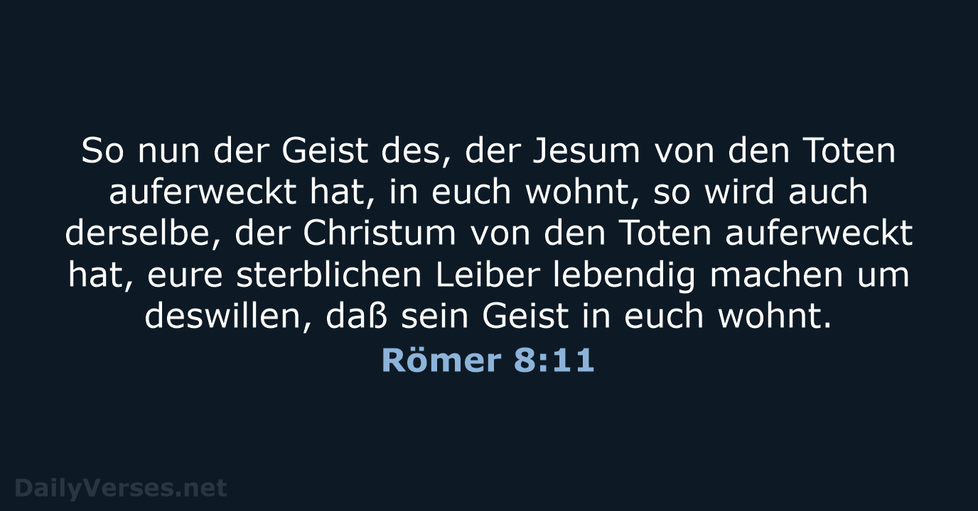 Römer 8:11 - LU12