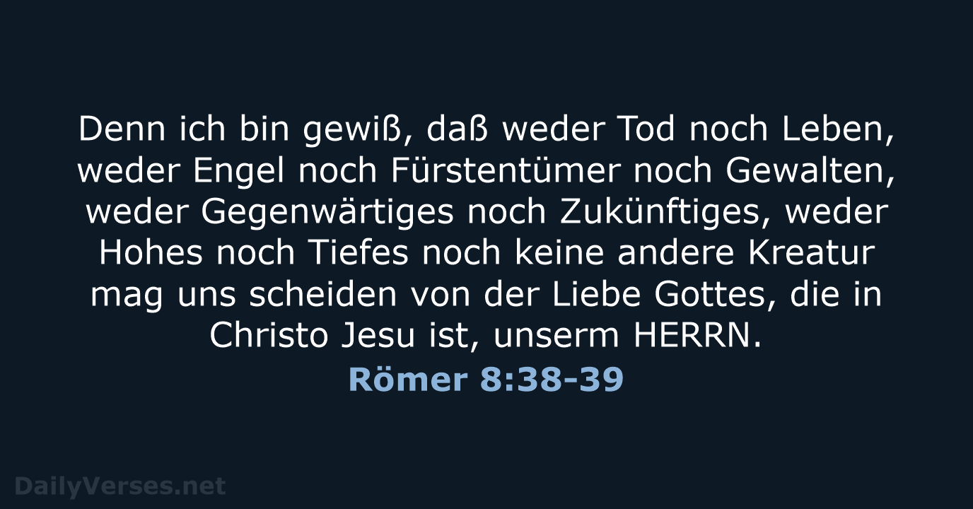 Römer 8:38-39 - LU12
