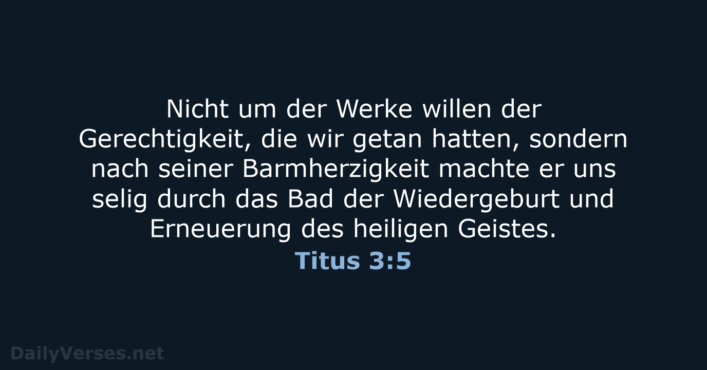 Titus 3:5 - LU12
