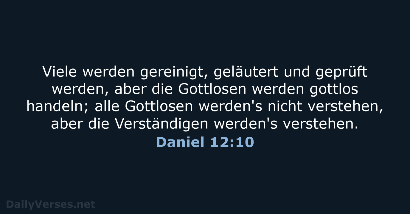 Daniel 12:10 - LUT
