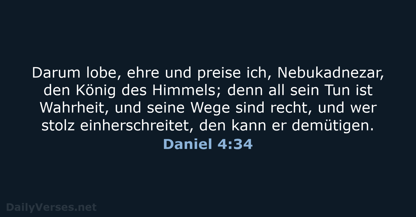 Daniel 4:34 - LUT