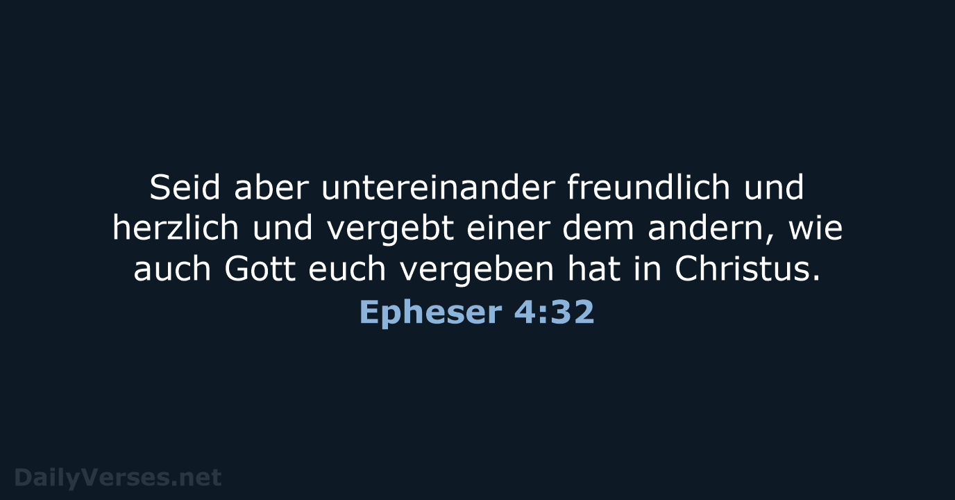 Epheser 4:32 - LUT
