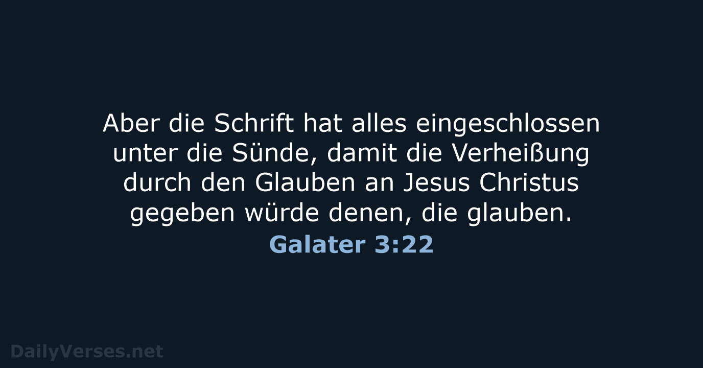 Galater 3:22 - LUT