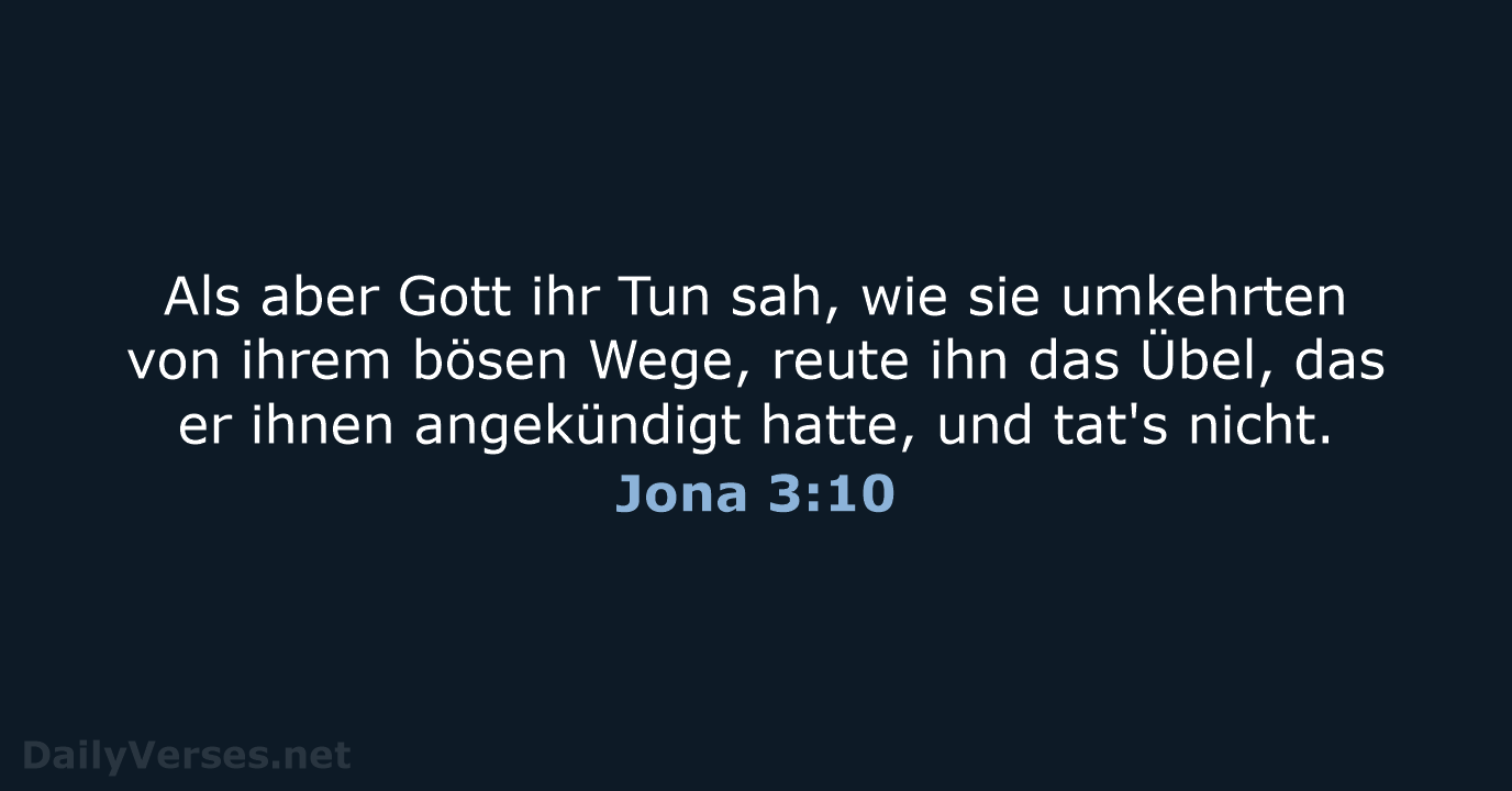 Jona 3:10 - LUT