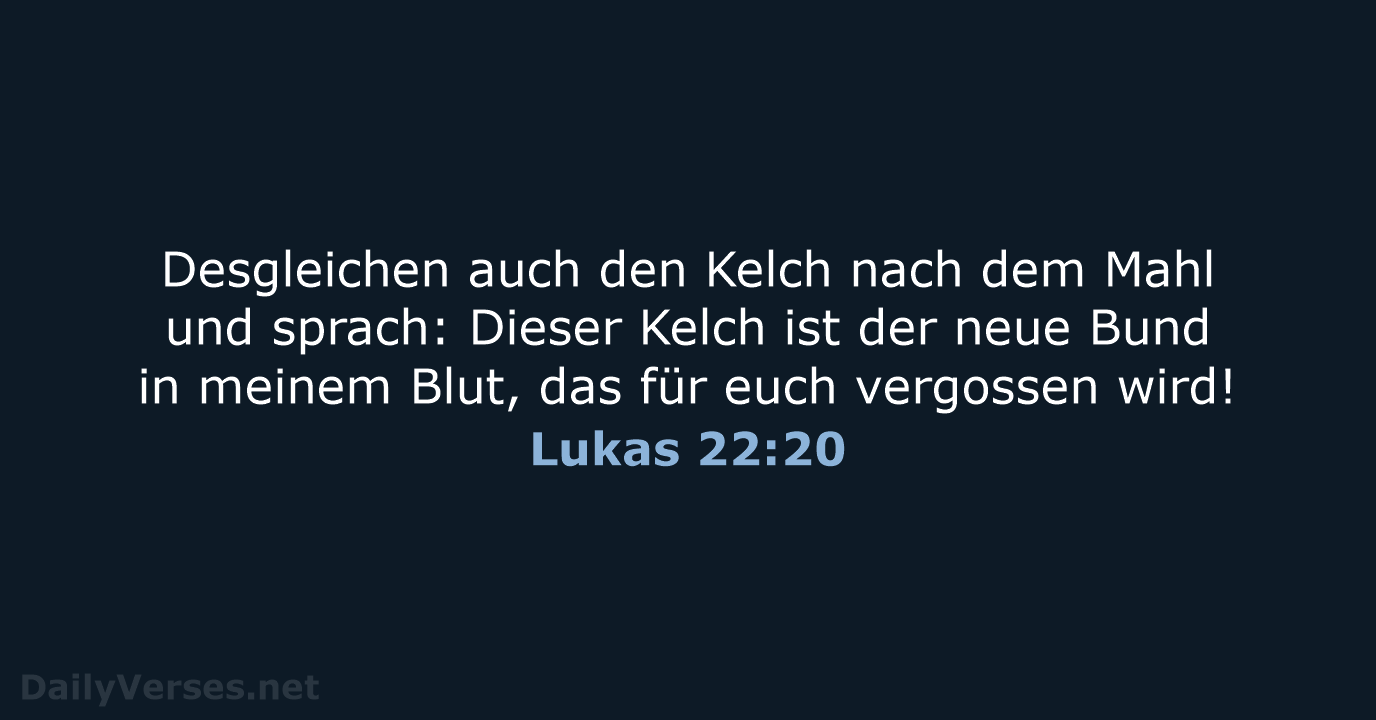 Lukas 22:20 - LUT