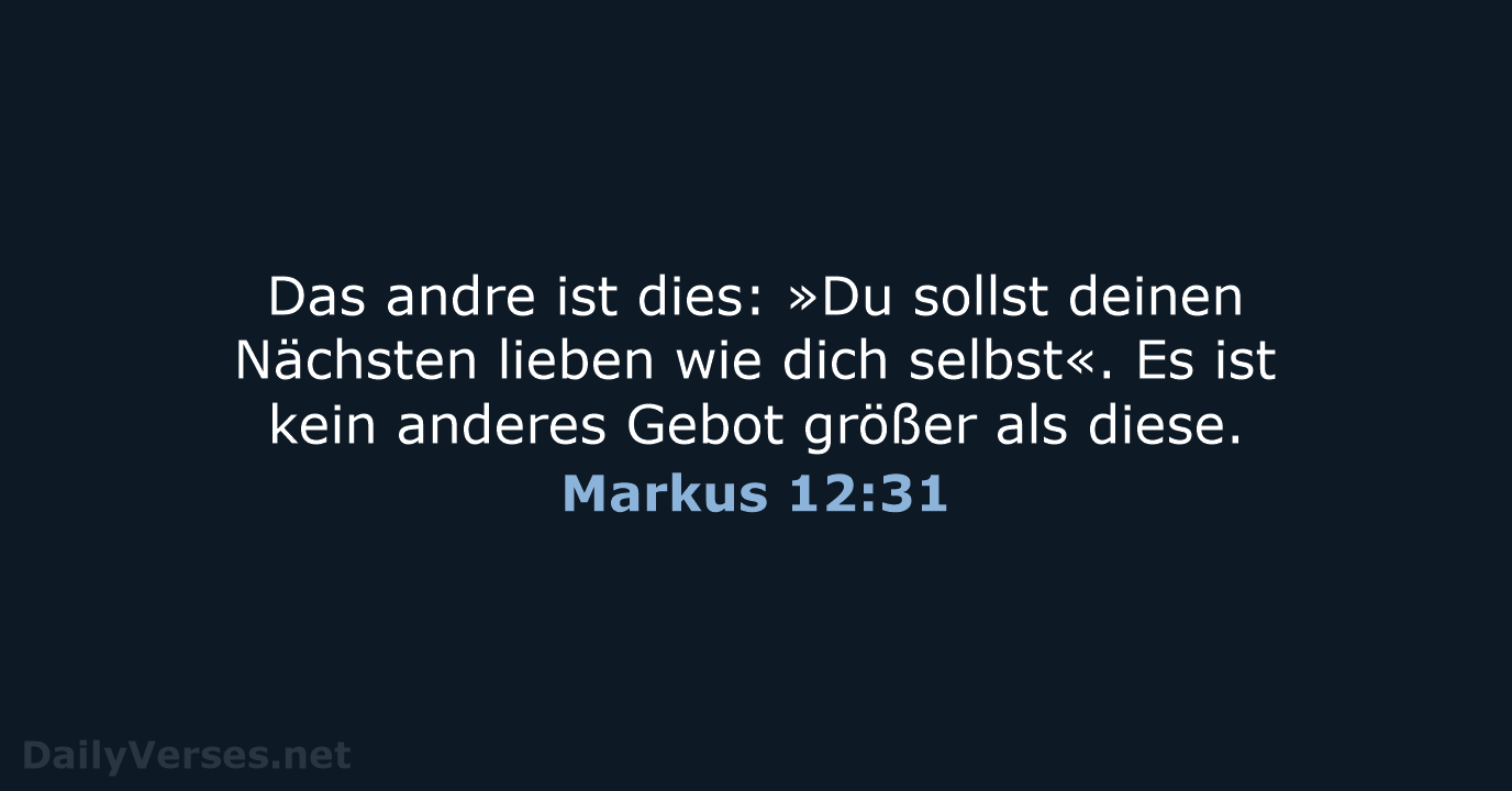 Markus 12:31 - LUT