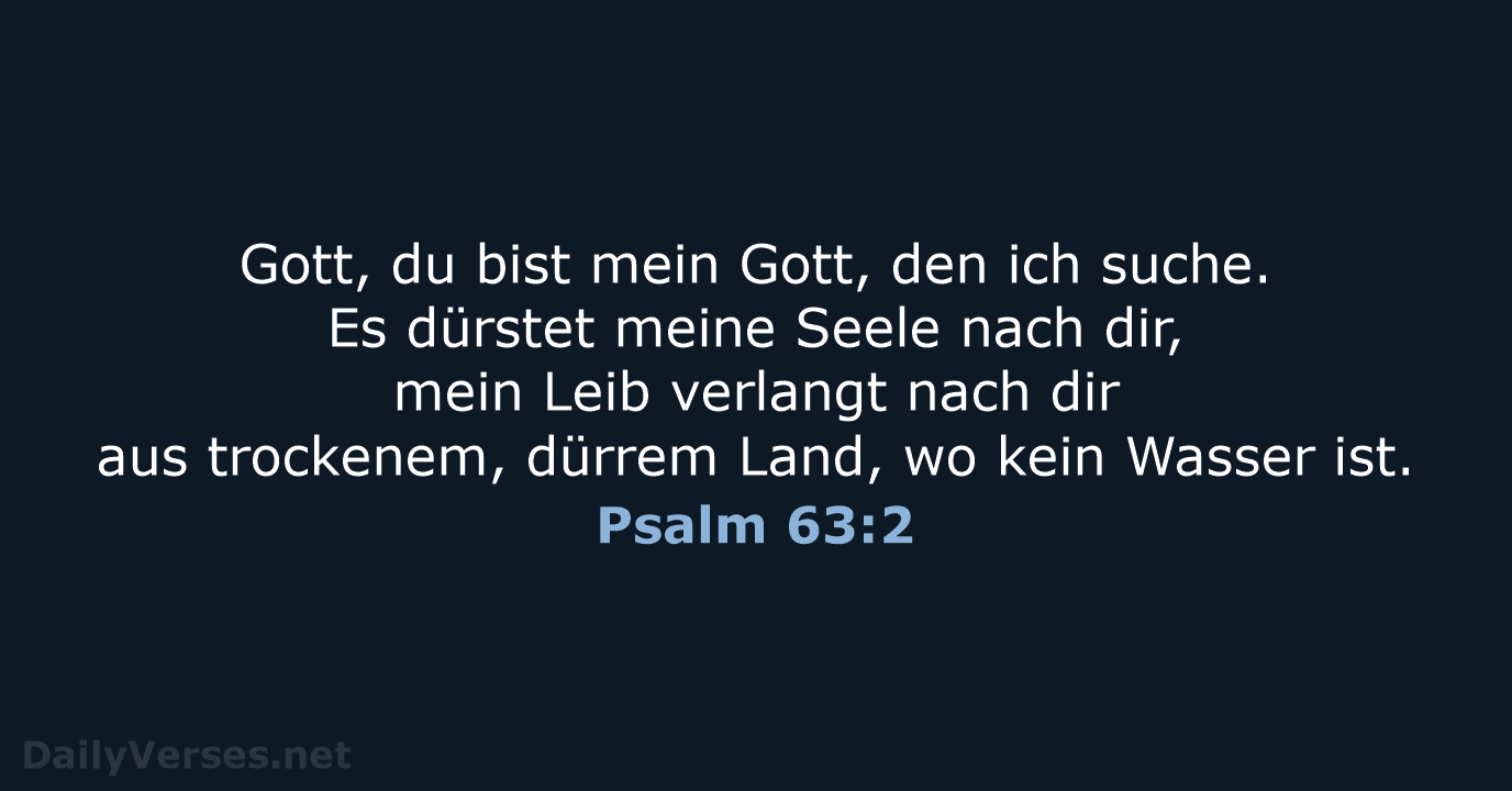 Psalm 63:2 - LUT