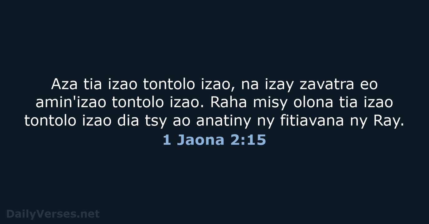 1 Jaona 2:15 - MG1865