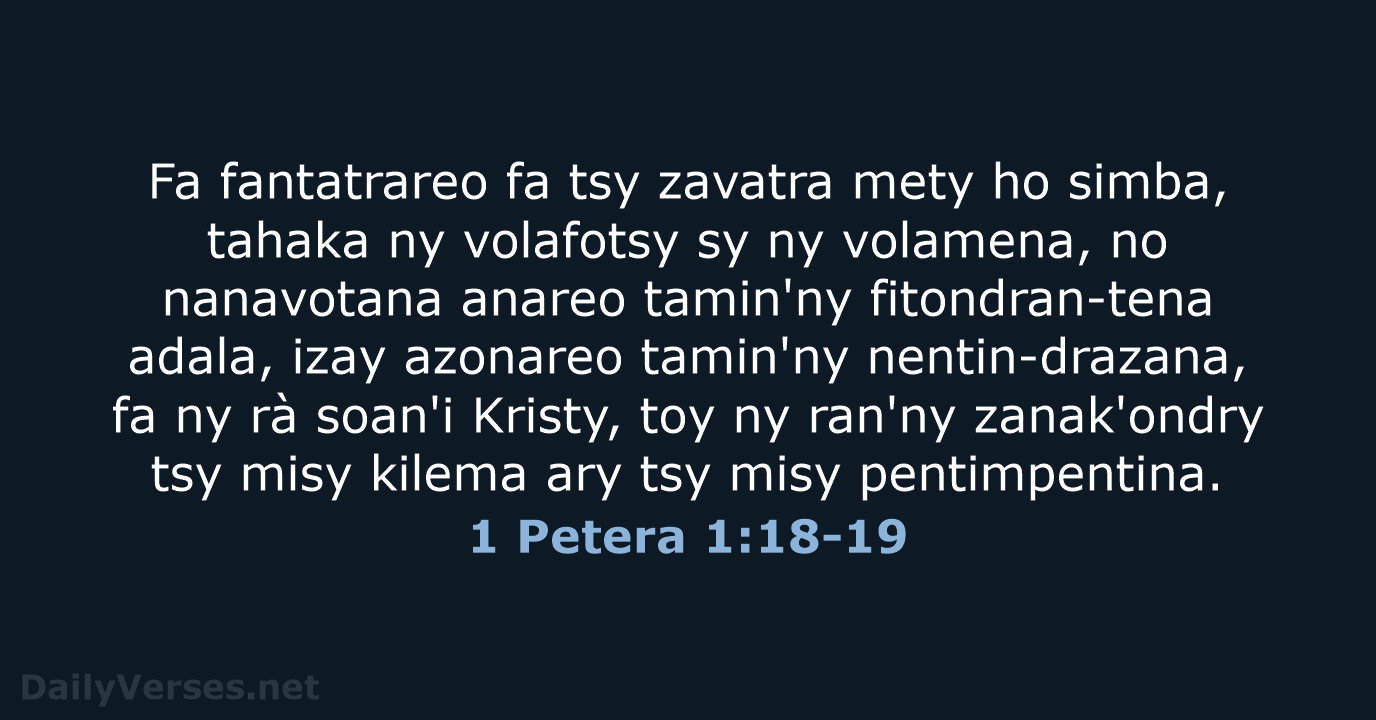 1 Petera 1:18-19 - MG1865