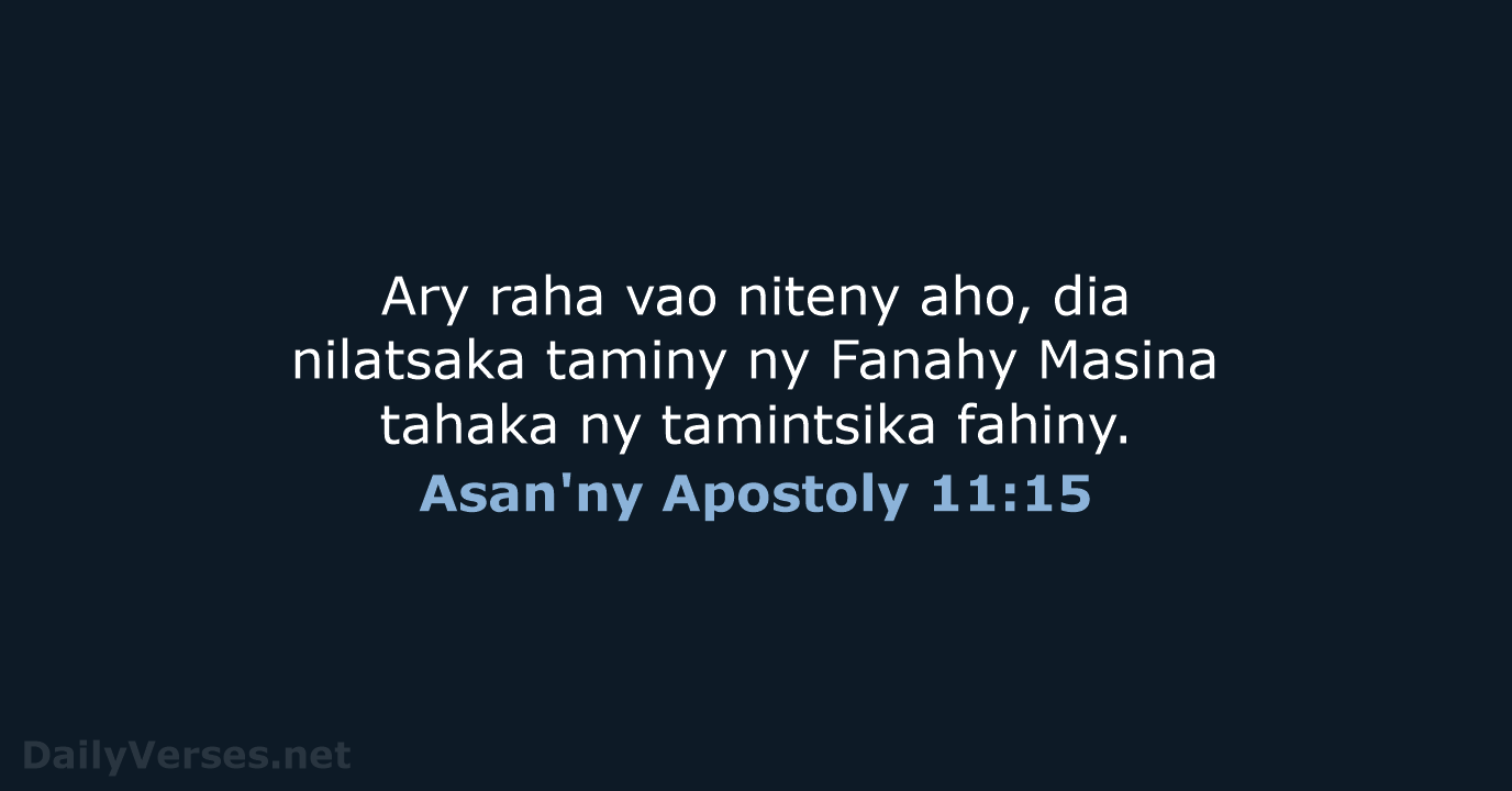 Asan'ny Apostoly 11:15 - MG1865