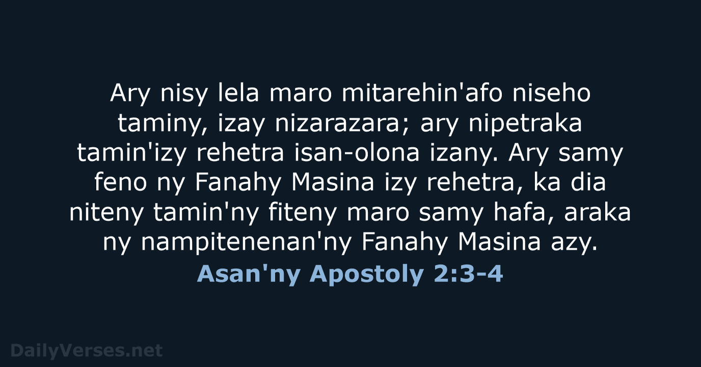 Asan'ny Apostoly 2:3-4 - MG1865