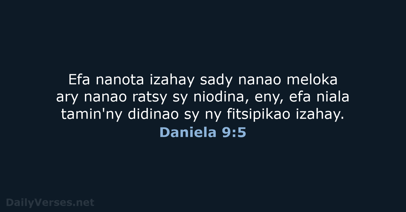 Daniela 9:5 - MG1865