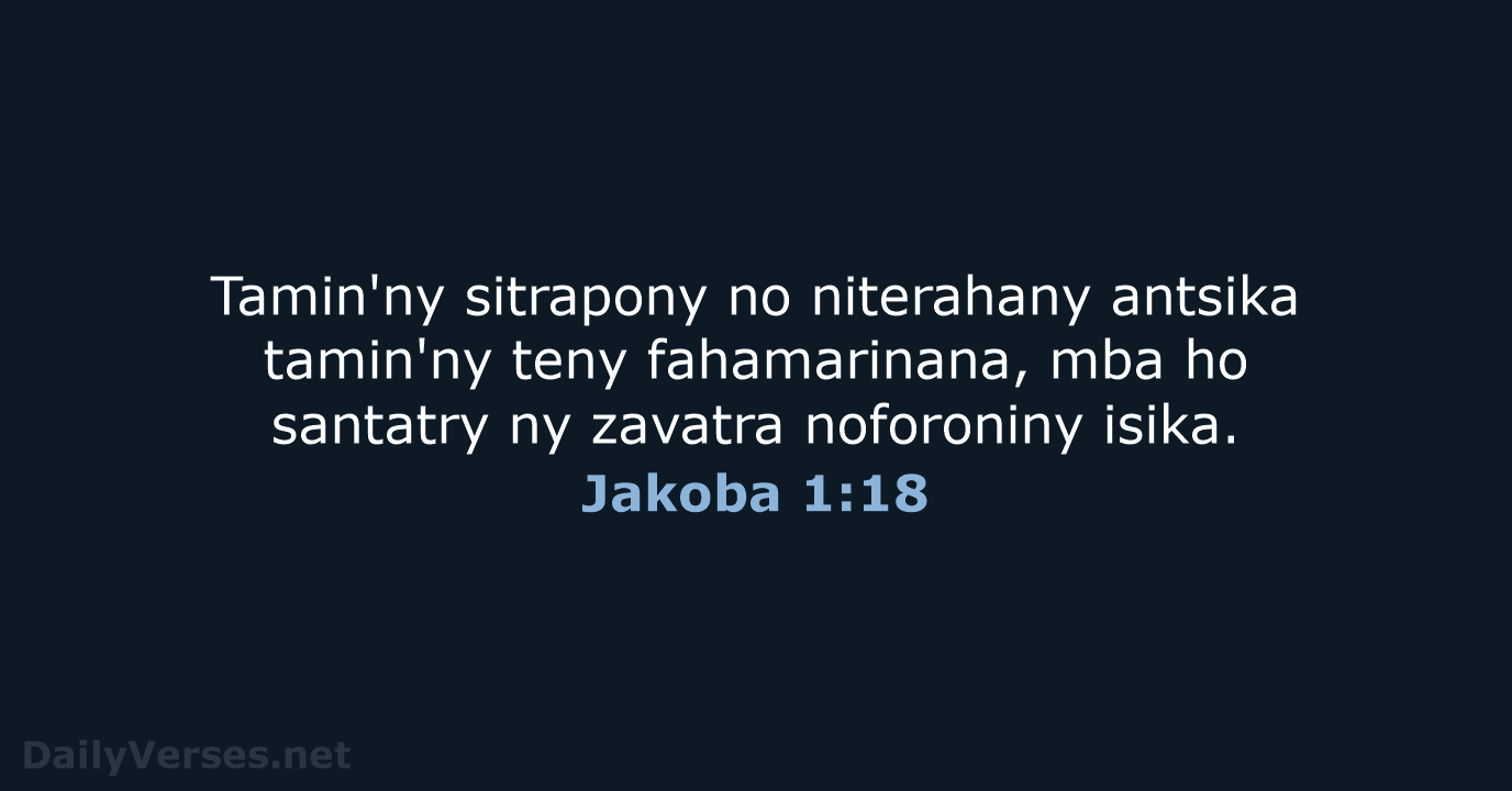 Jakoba 1:18 - MG1865