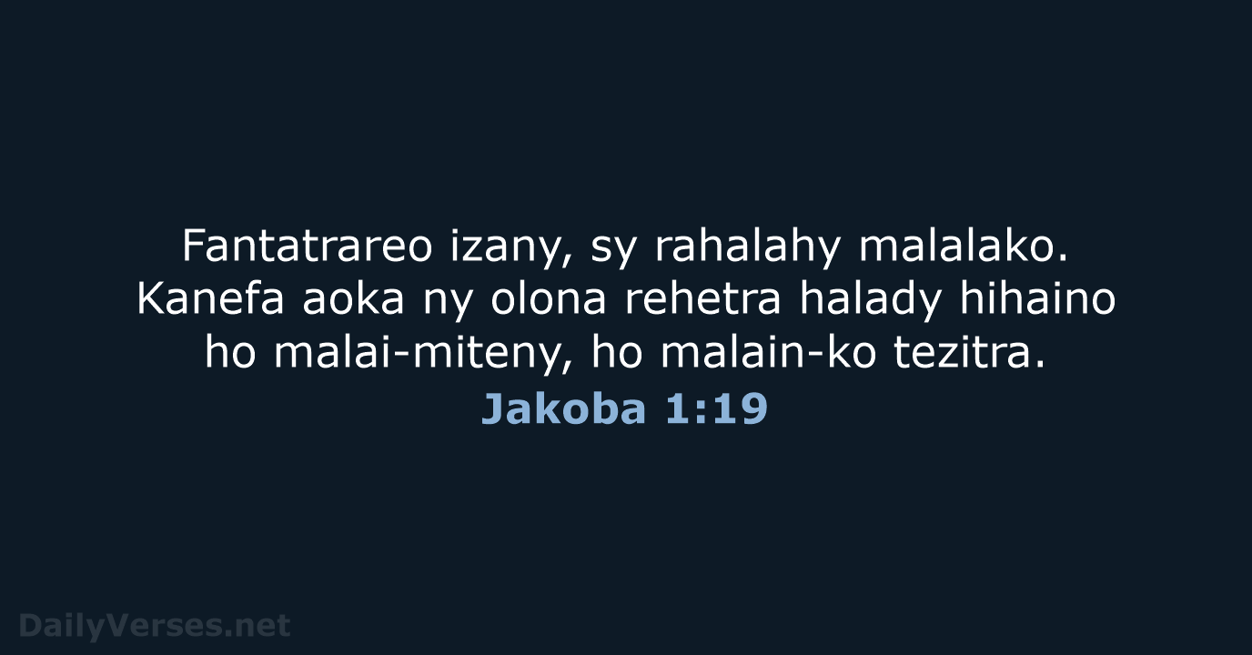 Jakoba 1:19 - MG1865
