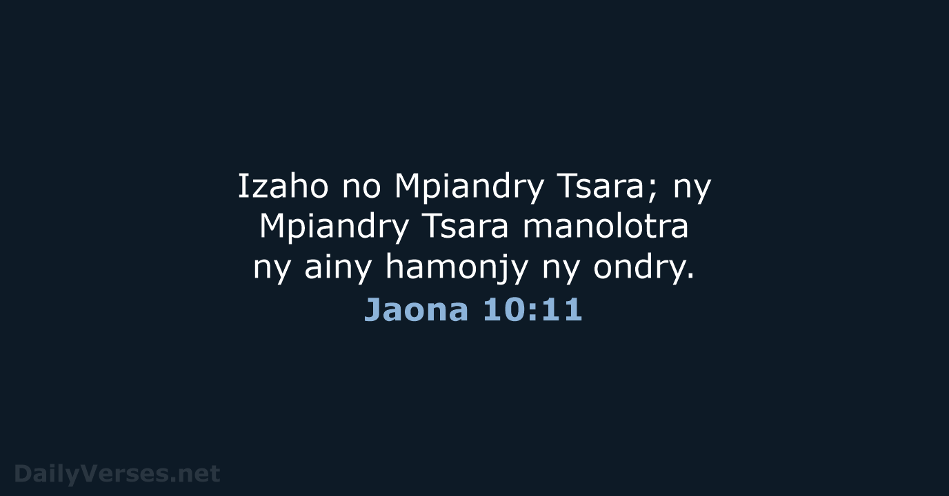 Jaona 10:11 - MG1865