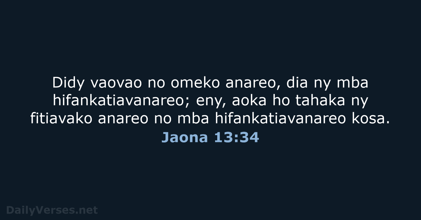 Jaona 13:34 - MG1865