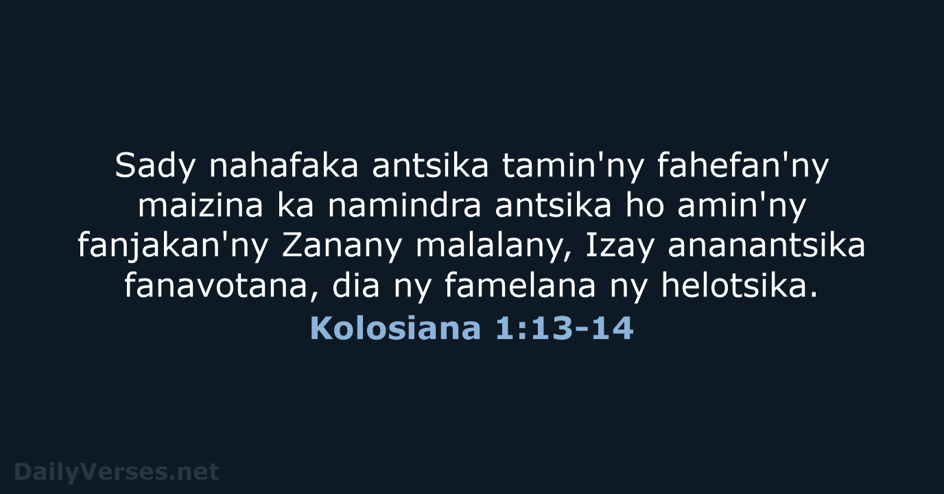 Kolosiana 1:13-14 - MG1865