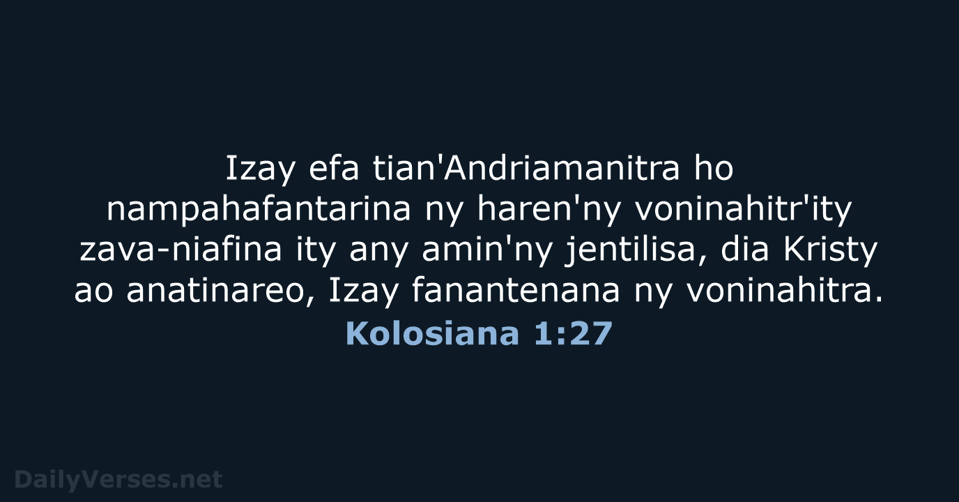 Kolosiana 1:27 - MG1865