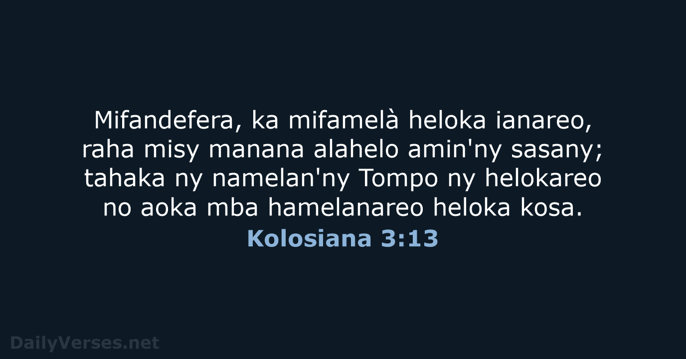 Kolosiana 3:13 - MG1865
