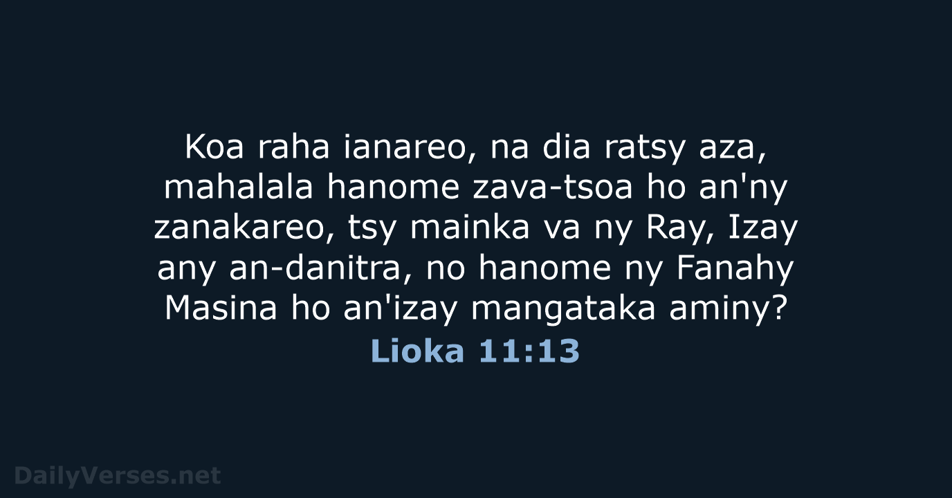 Lioka 11:13 - MG1865