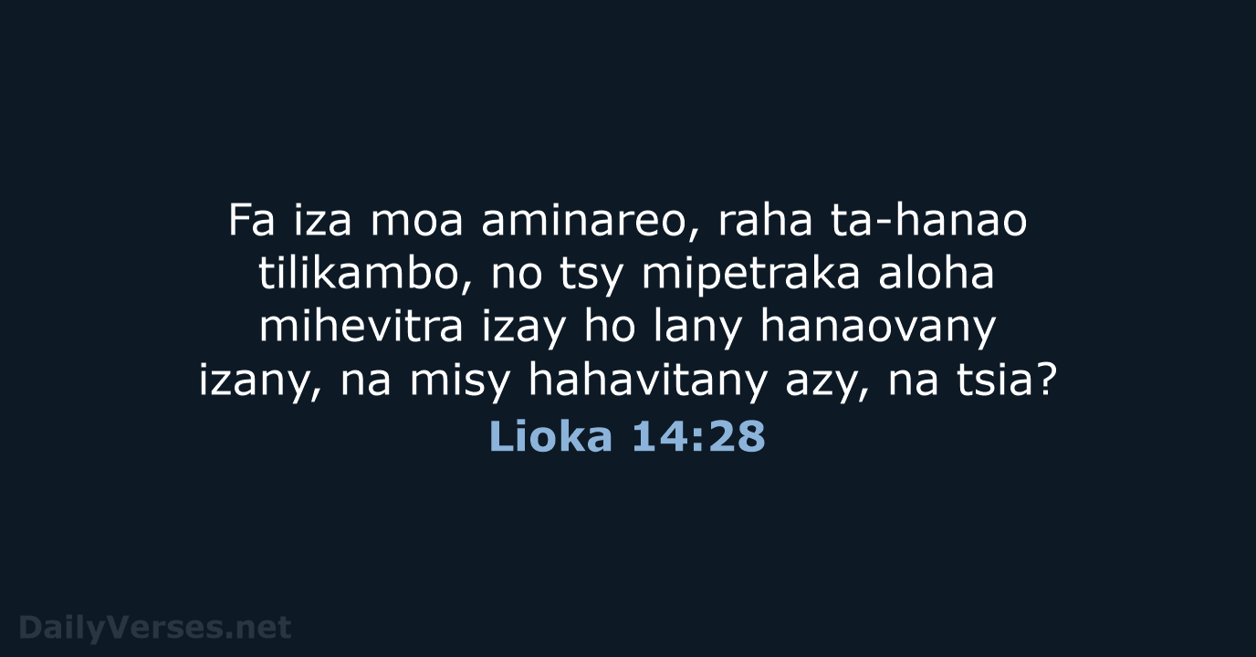 Lioka 14:28 - MG1865
