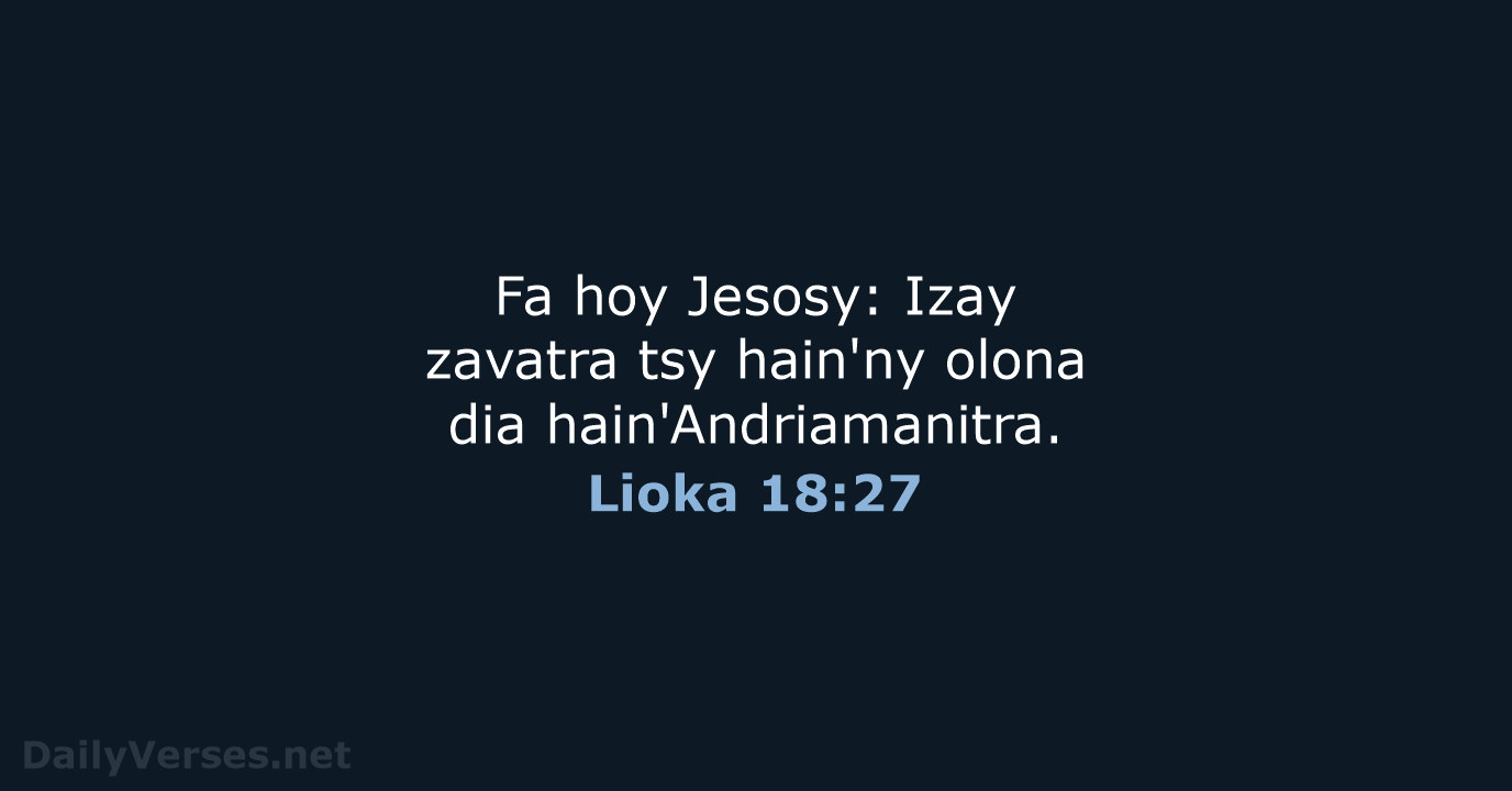 Lioka 18:27 - MG1865