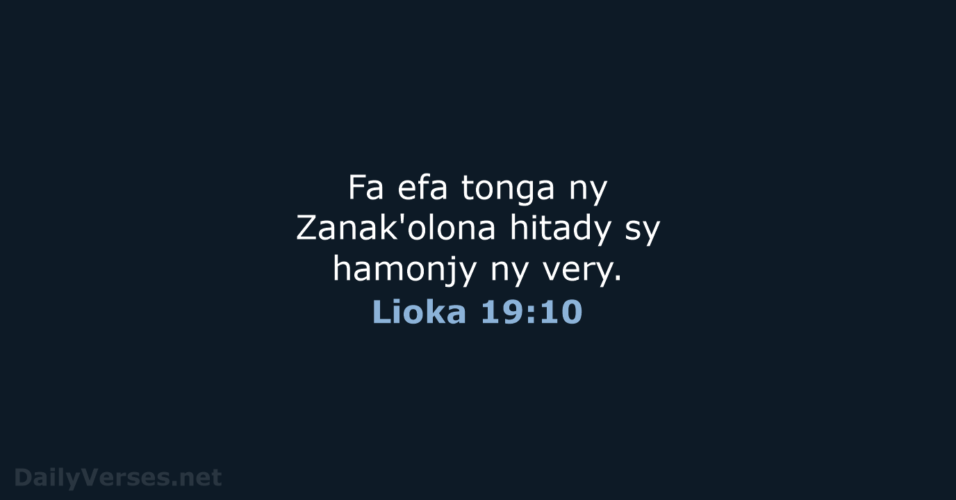 Lioka 19:10 - MG1865