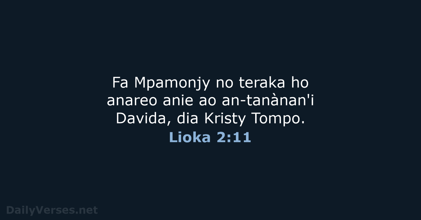 Lioka 2:11 - MG1865