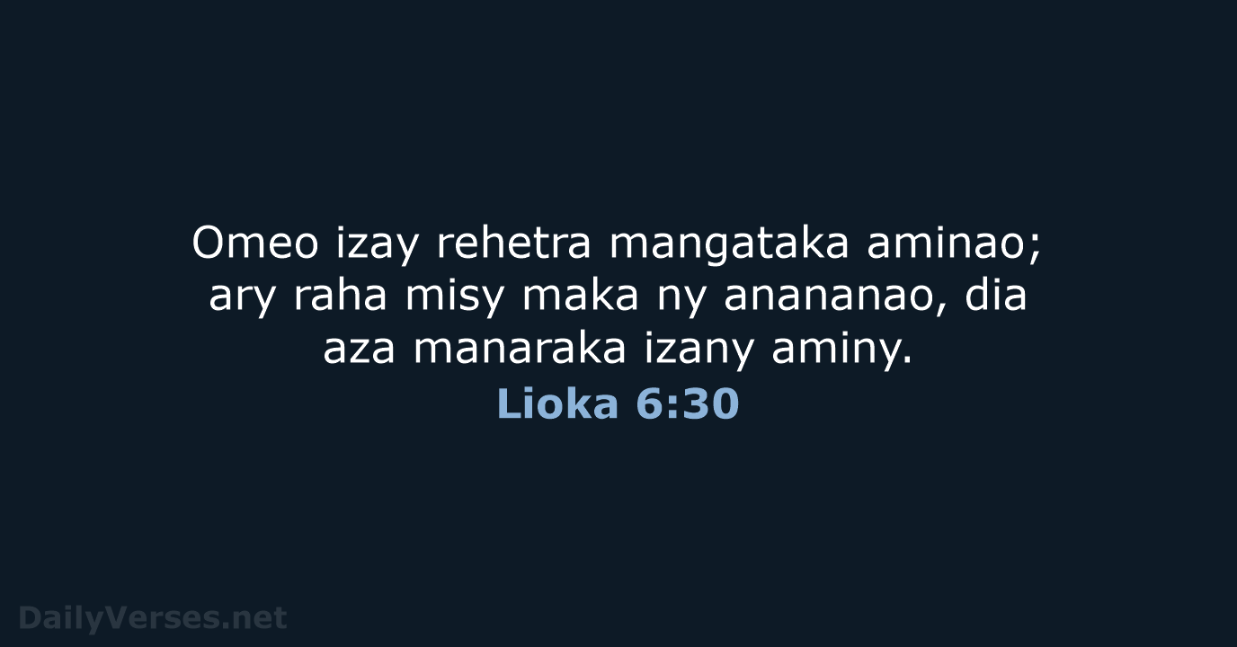 Lioka 6:30 - MG1865