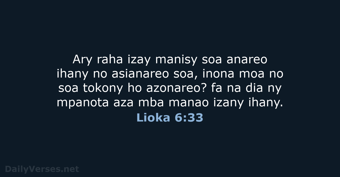 Lioka 6:33 - MG1865