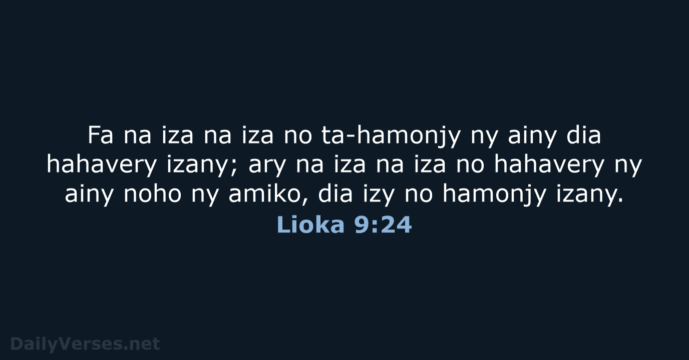 Lioka 9:24 - MG1865