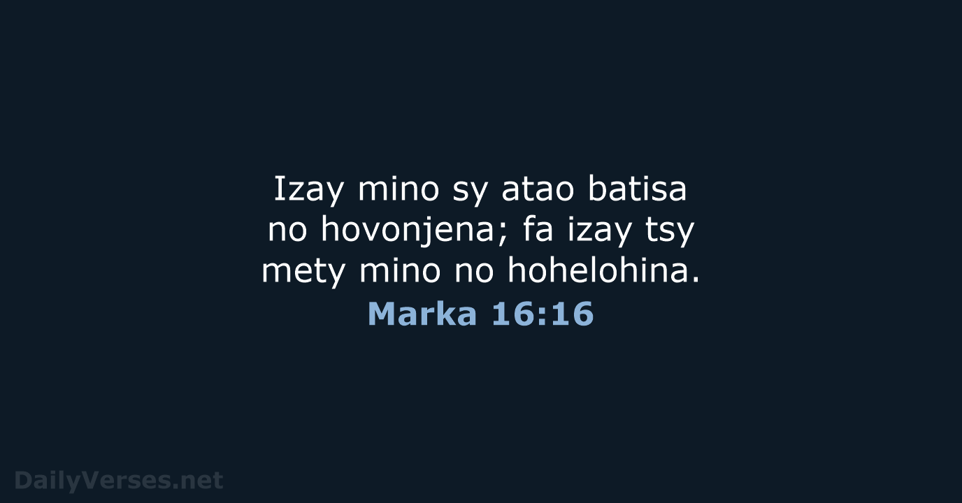 Marka 16:16 - MG1865