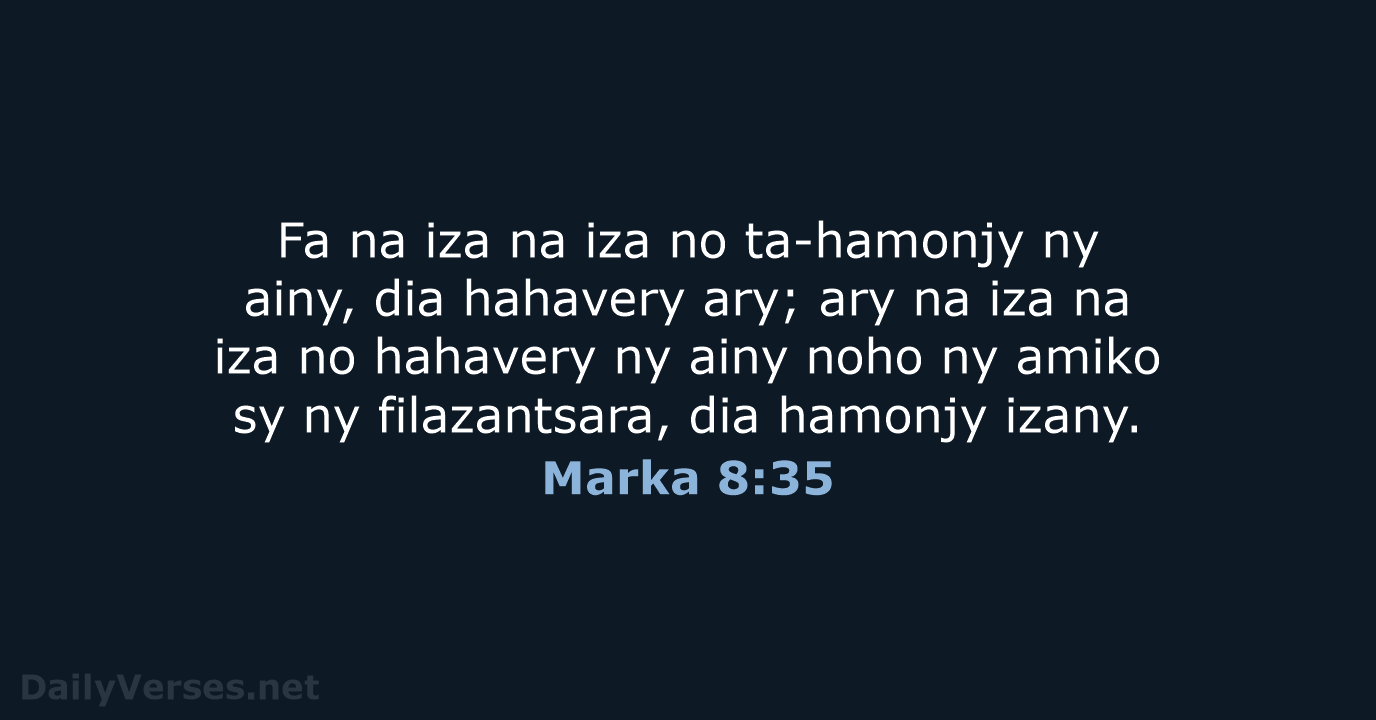 Marka 8:35 - MG1865
