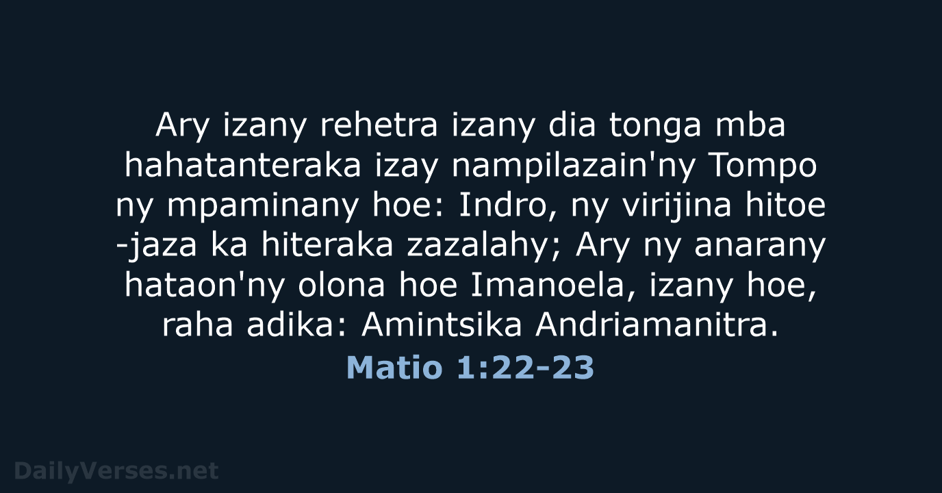 Matio 1:22-23 - MG1865