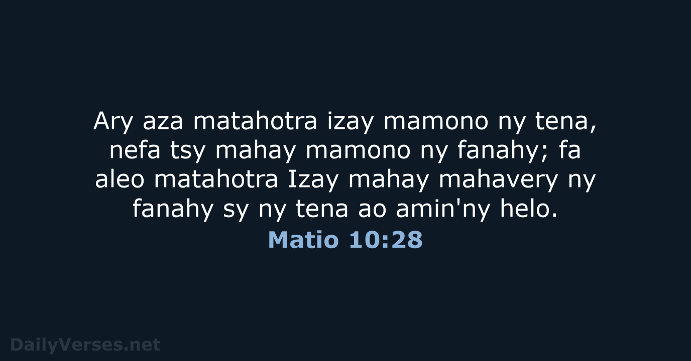 Matio 10:28 - MG1865