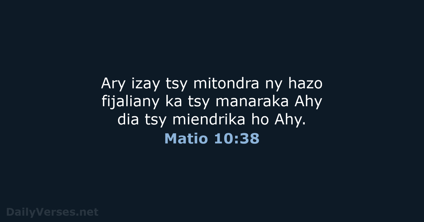 Matio 10:38 - MG1865