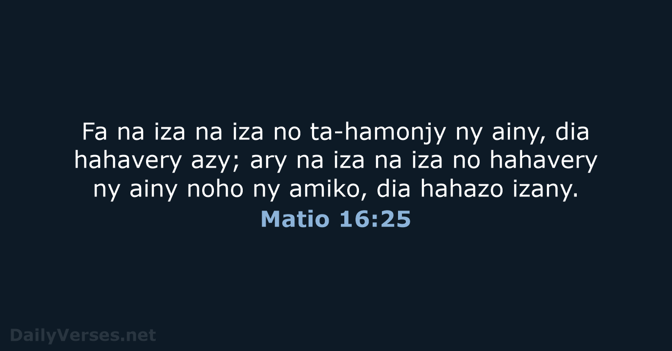 Matio 16:25 - MG1865