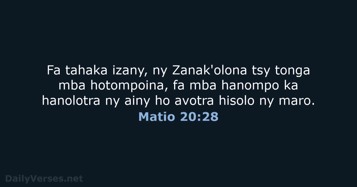 Matio 20:28 - MG1865