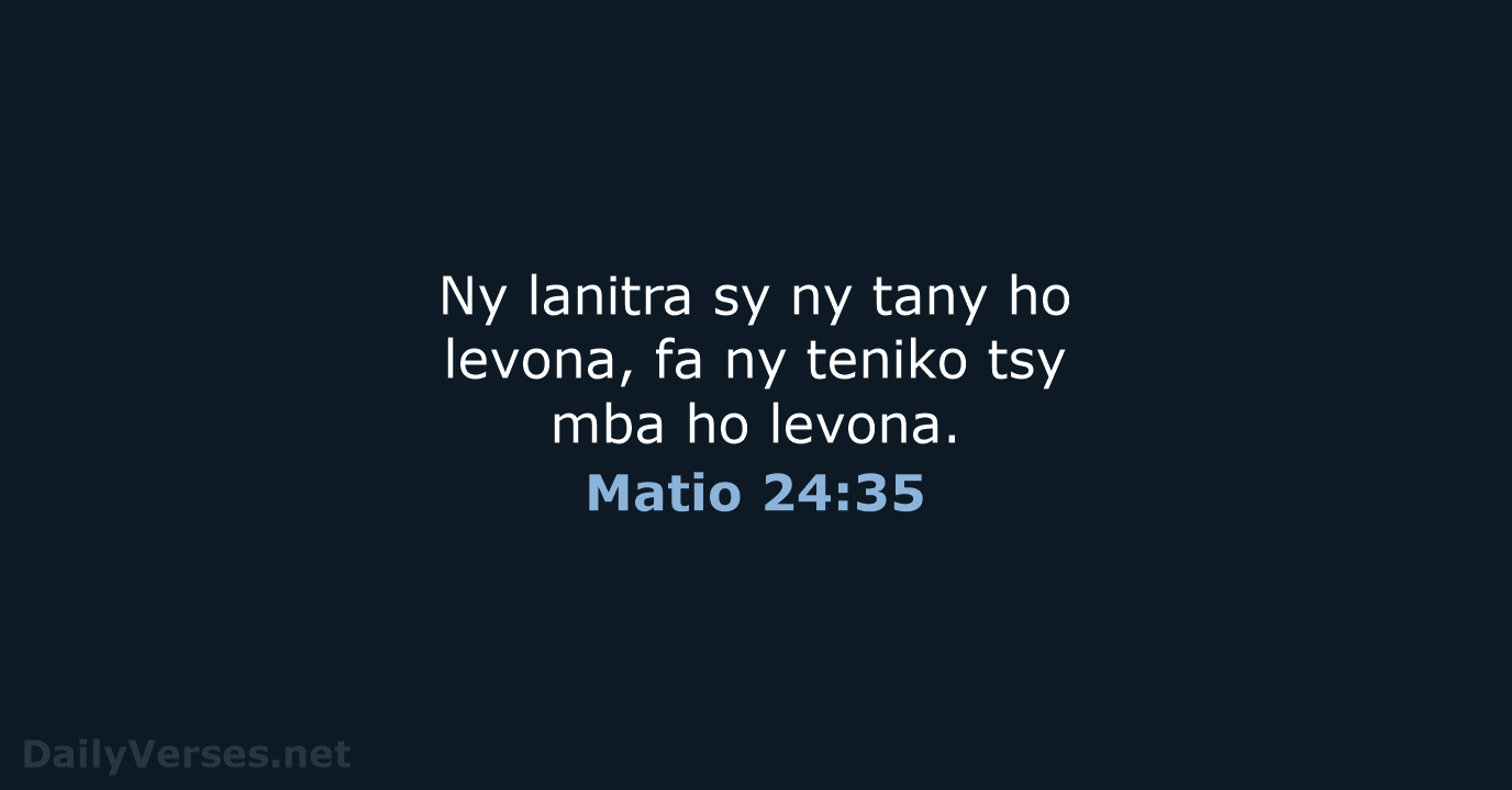 Matio 24:35 - MG1865