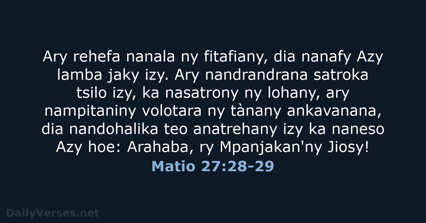 Matio 27:28-29 - MG1865