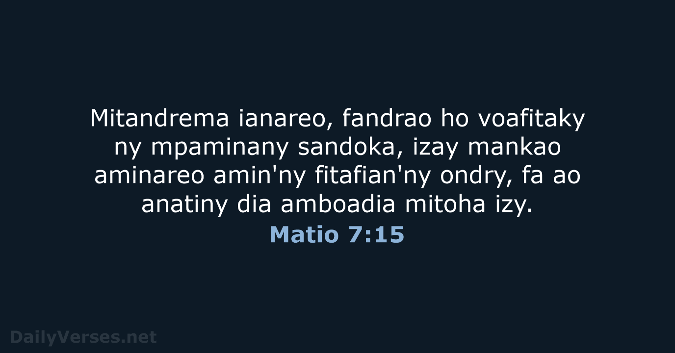 Matio 7:15 - MG1865
