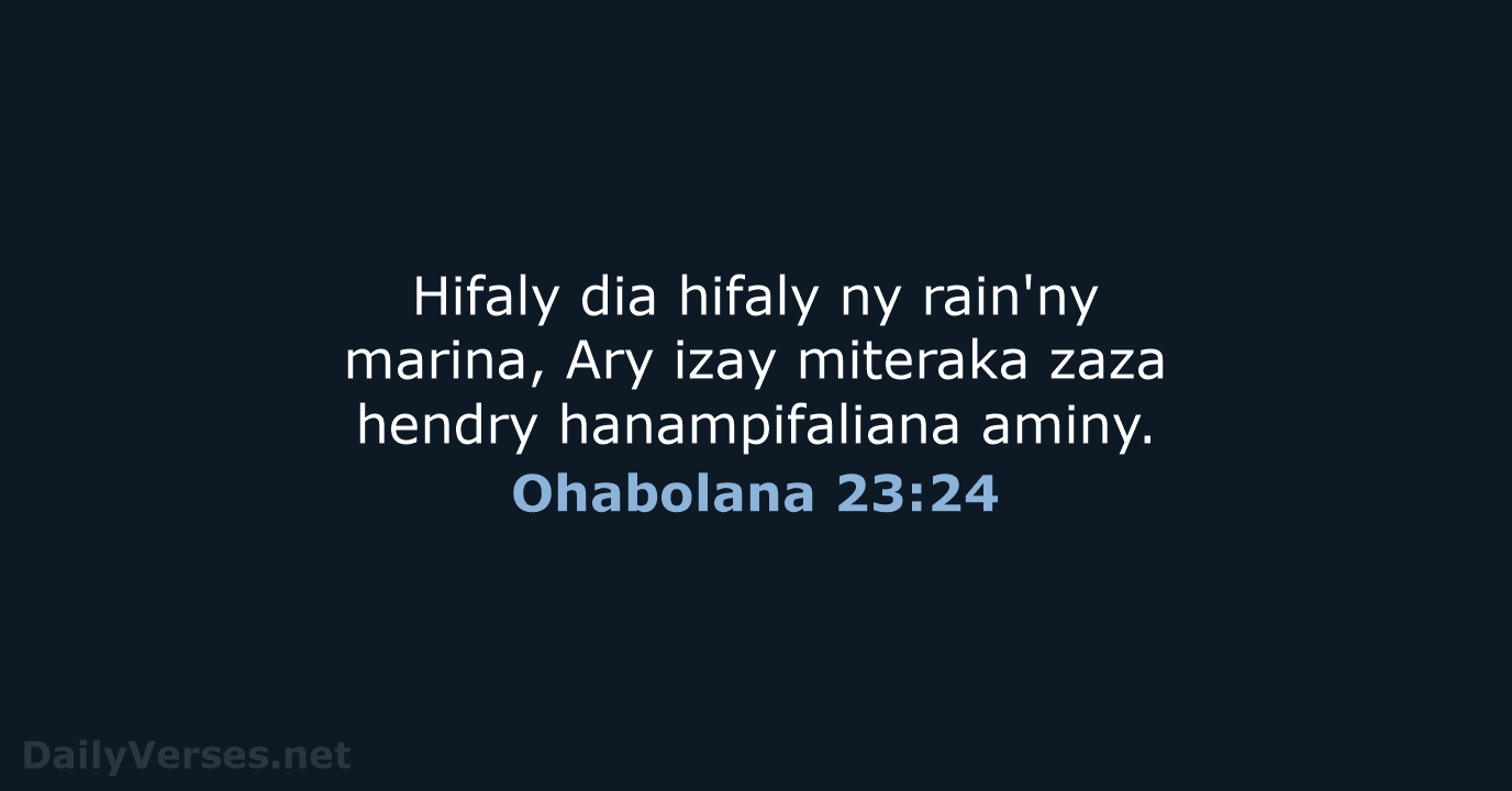 Ohabolana 23:24 - MG1865