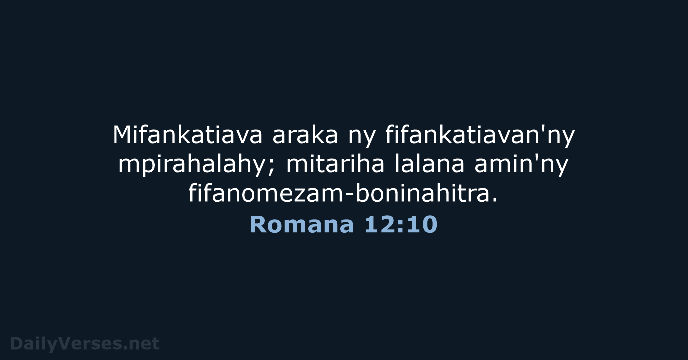 Romana 12:10 - MG1865