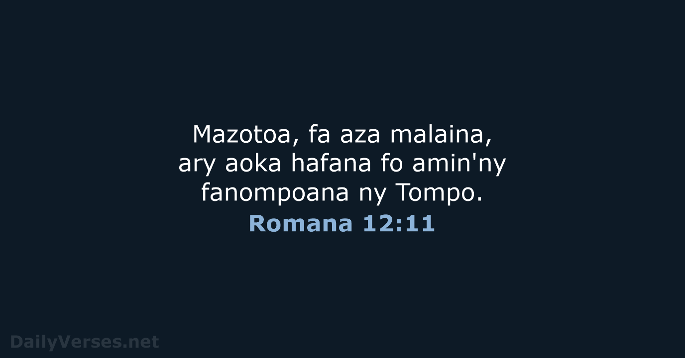 Romana 12:11 - MG1865